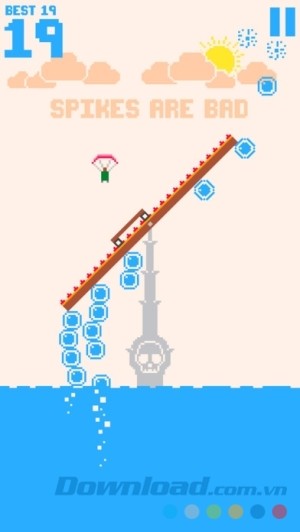 Level With Me cho iOS game over khi làm đổ cán cân