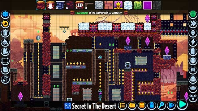 Kiểm soát robot GR-18 khi bạn chạy, nhảy và vượt qua hơn 90 màn chơi