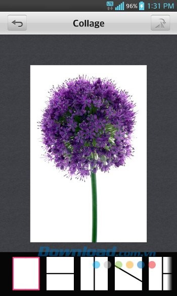 Tính năng ghép ảnh của LG Pocket Photo