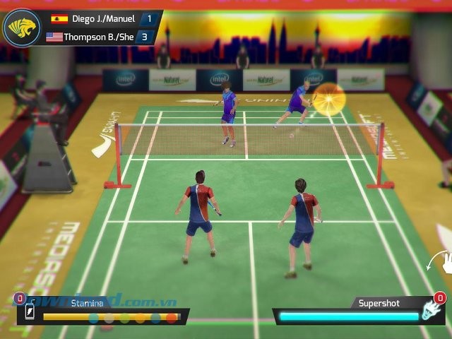 Giao diện game Li-Ning Jump Smash 15