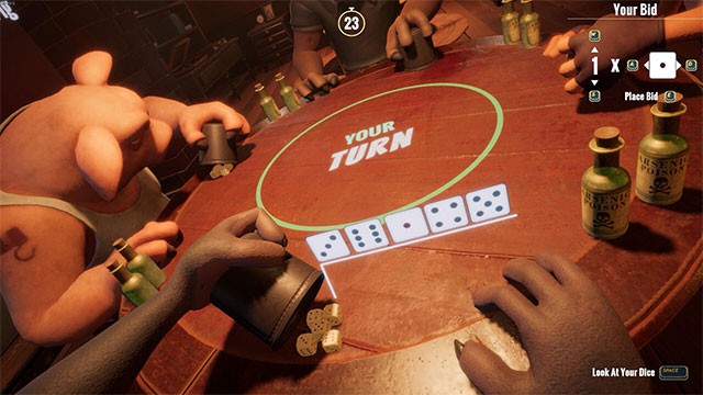 Thử vận may thông qua những lượt thả xúc xắc và phán đoán về kẻ nói dối