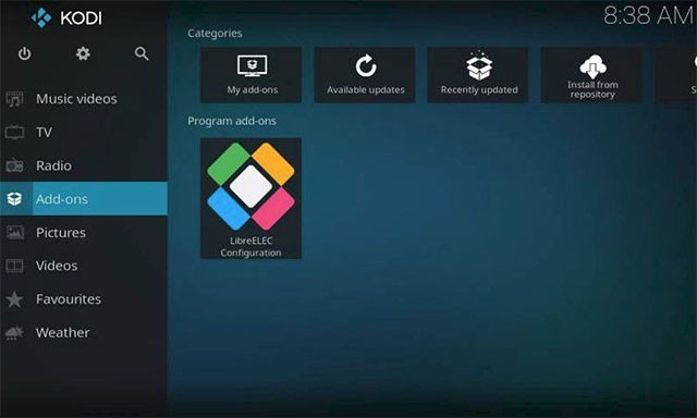 LibreELEC là hệ điều hành mã nguồn mở hỗ trợ chạy ứng dụng Kodi hoàn hảo