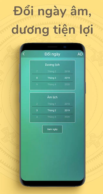 Đổi ngày âm dương