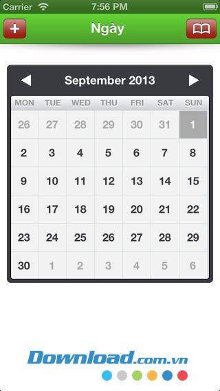 Lịch sự kiện for iOS