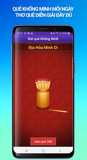 Giao quẻ không minh mỗi ngày