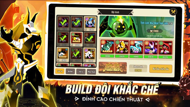 Build đội khắc chế - đỉnh cao chiến thuật