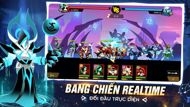 Bang chiến realtime - Đối đầu trực diện