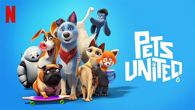 Poster chính thức cho phim Liên Minh Thú Cưng - Pets United