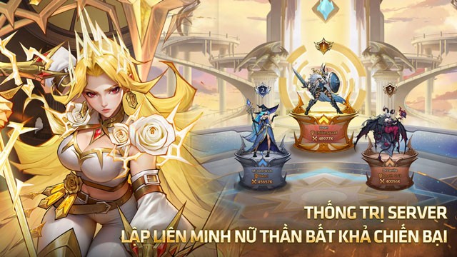 Thống trị server, lập liên minh nữ thần bất khả chiến bại