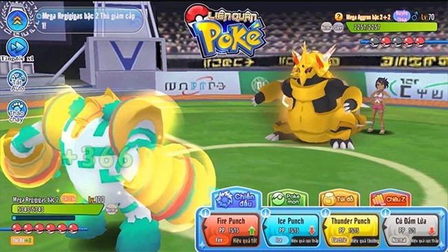 Game nhập vai đối kháng pokemon