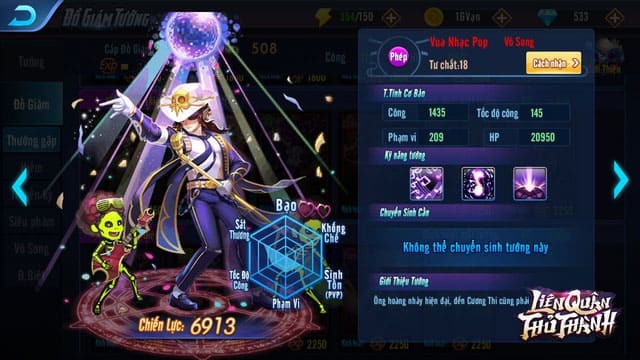 Giao diện game Liên Quân Thủ Thành