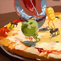 Life On A Pizza: Game Sinh Tồn Độc Đáo Trên Chiếc Pizza