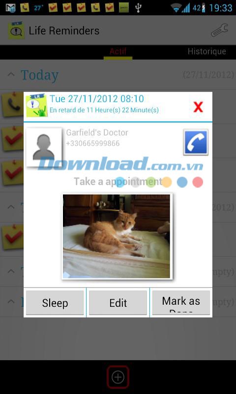Life Reminders for Android