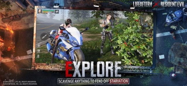 Khám phá khu vực để nhặt được những đồ hữu ích