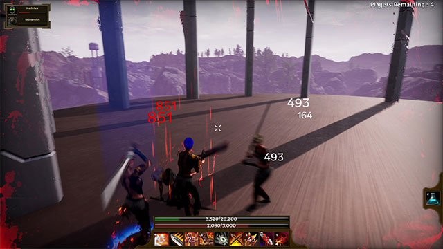 Chiến đấu trên đấu trường rực lửa