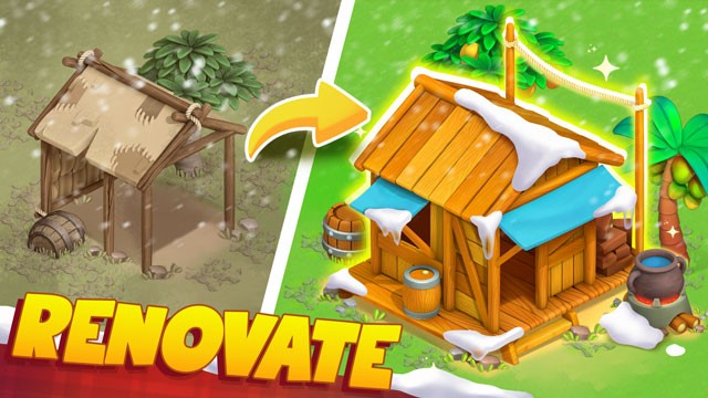 Xây dựng các công trình cần thiết như nhà ở, kho, xưởng sản xuất