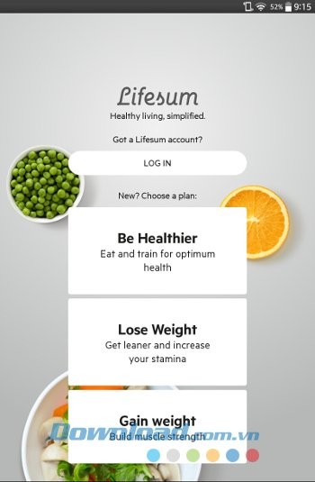 Các tính năng nổi bật của Lifesum
