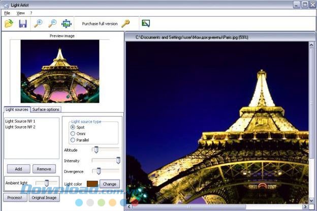 Tự chỉnh sửa các thông số cho ảnh