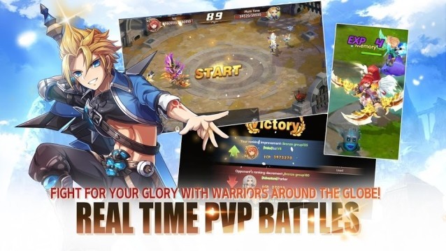 Tham gia vào các trấn đánh PvP trực tuyến thời gian thực, tiêu diệt chúa tể ác quỷ