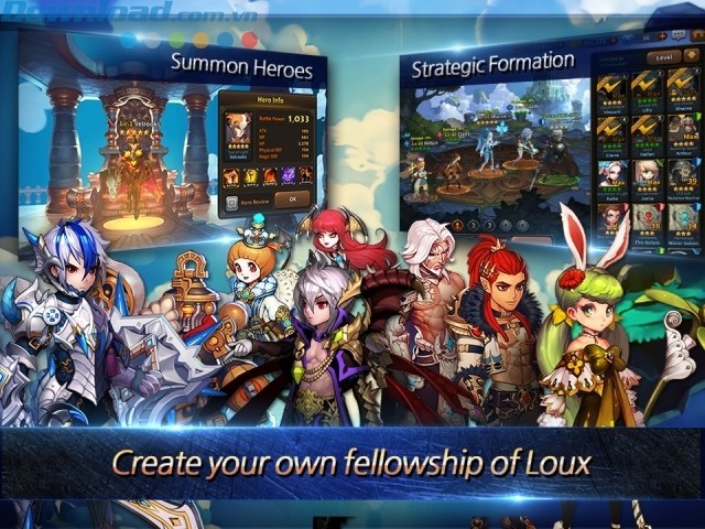 Thành lập một đội quân tập hợp những anh hùng mạnh mẽ