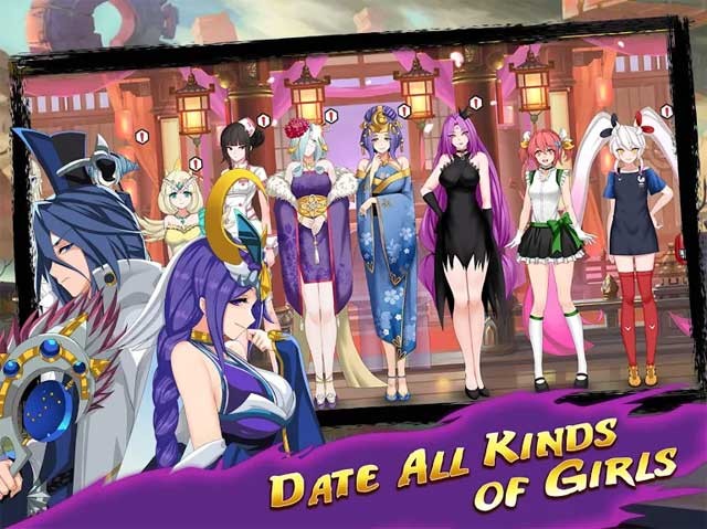 Kết bạn và hẹn hò với những cô gái xinh đẹp nhất vương quốc Light In Chaos for Android