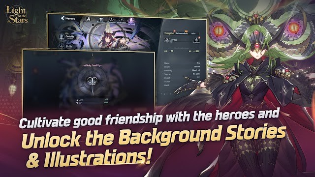 Xây dựng tình bạn với các anh hùng và mở khóa câu chuyện của họ