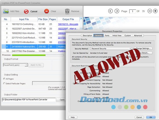 Lighten PDF to PowerPoint Converter
