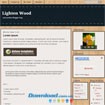Lighten Wood - Mẫu Chủ Đề Cá Nhân Hấp Dẫn