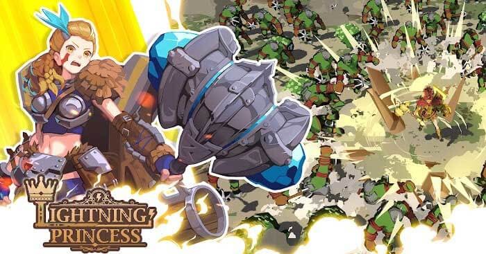 Cùng công chúa sấm sét chiến đấu đòi ngai vàng trong game Lightning Princess: Idle RPG