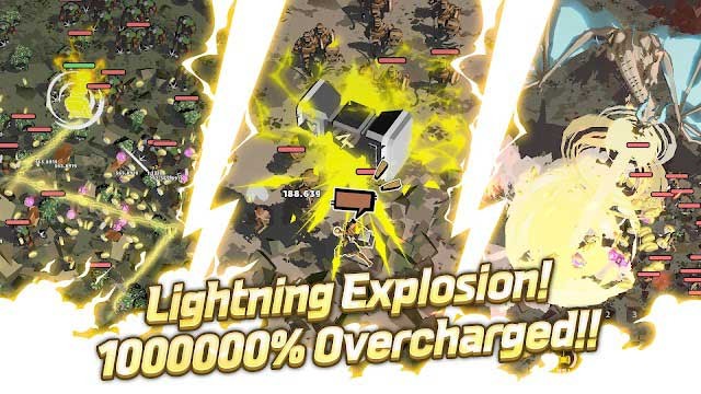 Tạo vụ nổ và quét sạch kẻ thù