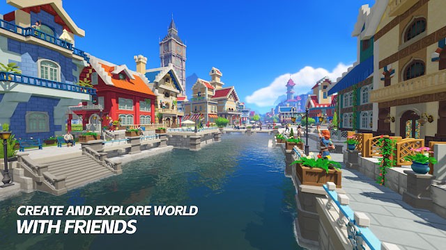Tạo và khám phá thế giới cùng với bạn bè