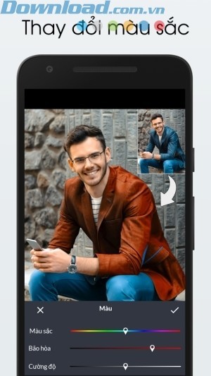 Thay đổi màu sắc đối tượng trên ảnh