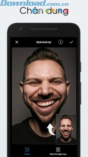 Tạo ảnh chân dung hài hước