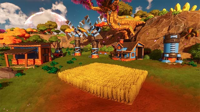 Xây dựng ngôi nhà mới trên hành tinh xa lạ với sự trợ giúp của mech