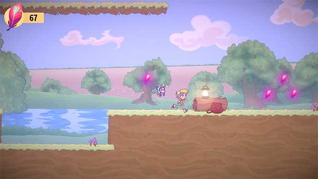 Lila's Tale and the Hidden Forest là game phiêu lưu hành động 2D dễ thương