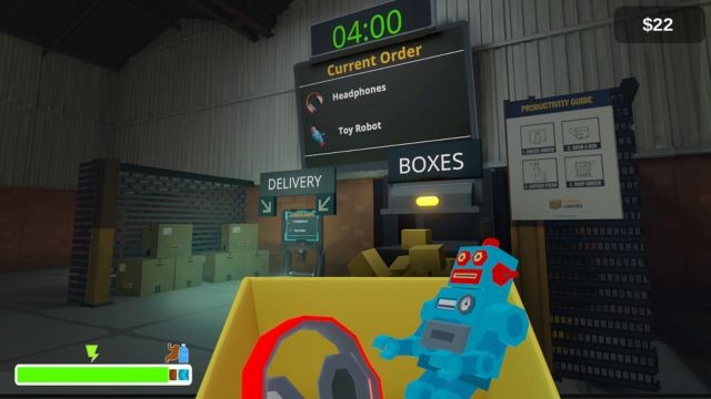 Liminal Logistics là game mô phỏng quản lý kho hàng kỳ quặc