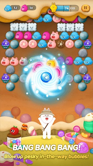 Bắn bóng và tạo ra các vụ nổ