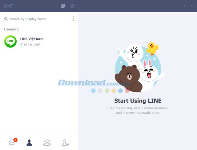 LINE cho Chrome