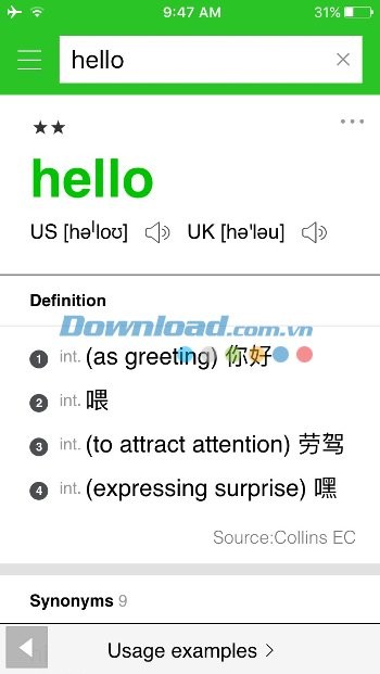 Tra cứu từ điển nhanh