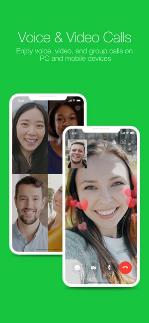 Gọi điện, gọi video chất lượng cao trên LINE iOS