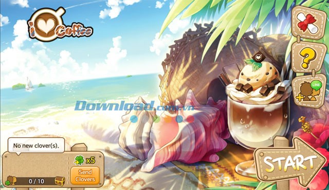 LINE I Love Coffee cho Android