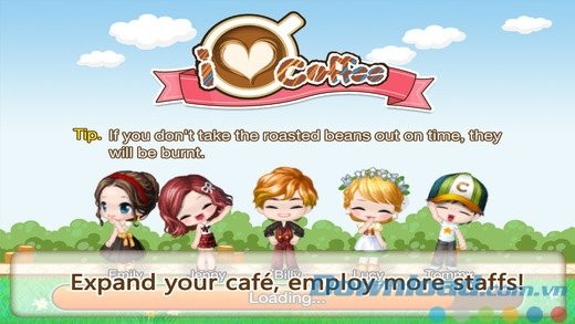 Mở rộng quán và thuê thêm nhân viên