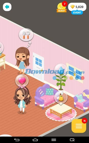 Vui chơi cùng bạn bè trong Gặp gỡ bạn bè mới trong LINE PLAY - Your Avatar World