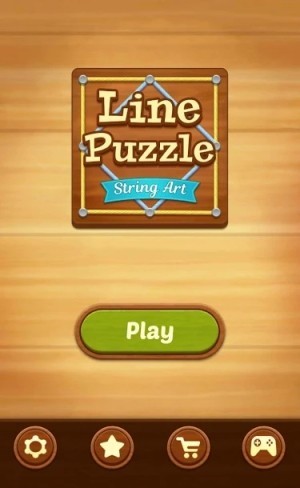 Line Puzzle: String Art là game trí tuệ bằng cách chăng dây tạo hình y thú vị