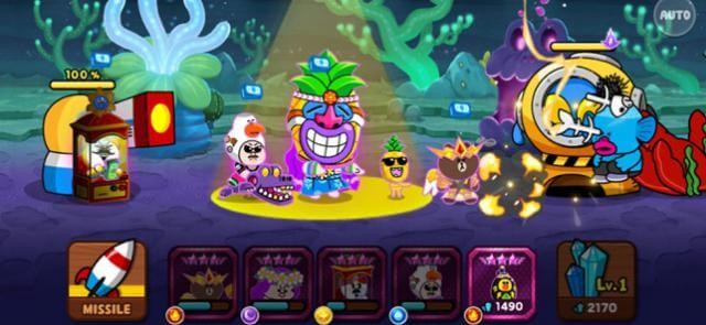 LINE Rangers là một game nhập vai phòng thủ tháp đơn giản nhưng thú vị