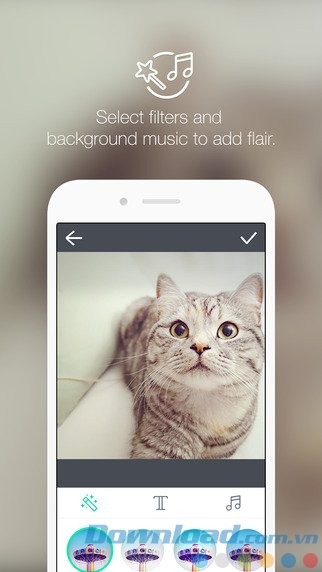 Áp dụng bộ lọc nghệ thuật