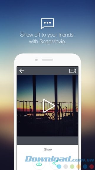 Chia sẻ video trên SNS