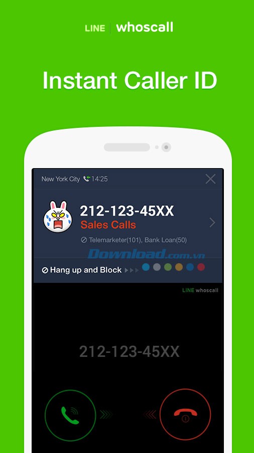 LINE whoscall for Android