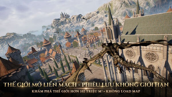 Thế giới mở liền mạch - Phiêu lưu không giới hạn