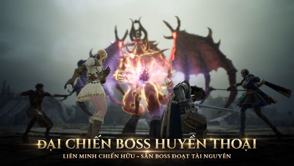Đại chiến Boss huyền thoại - Liên minh chiến hữu